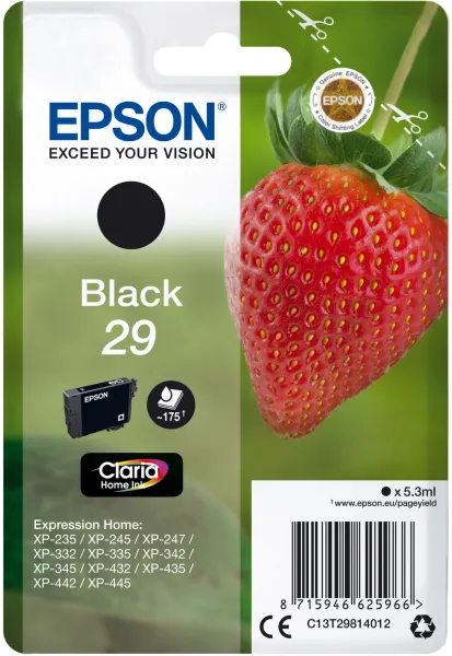 Epson 29 インクカートリッジ ブラック