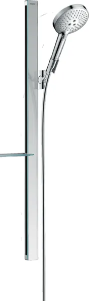 Hansgrohe Raindance Select S 120 シャワーセット、3種類のスプレータイプ、クロム