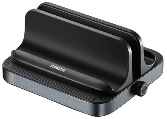 Joyroom 縦型ノートパソコンスタンド JR-ZS374（シングルスロット）ブラック