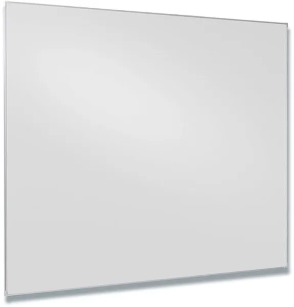 Lintex ボーダー ホワイトボード 120.5 cm x 150.5 cm、アルミニウム